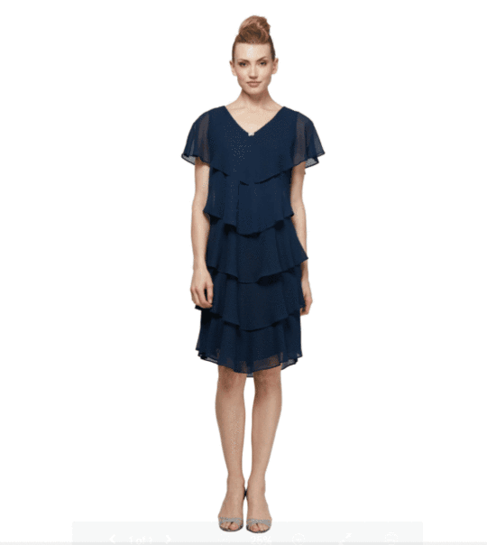 SL Fashions Short Formal Dress 1175251 Sale - The Dress Outlet