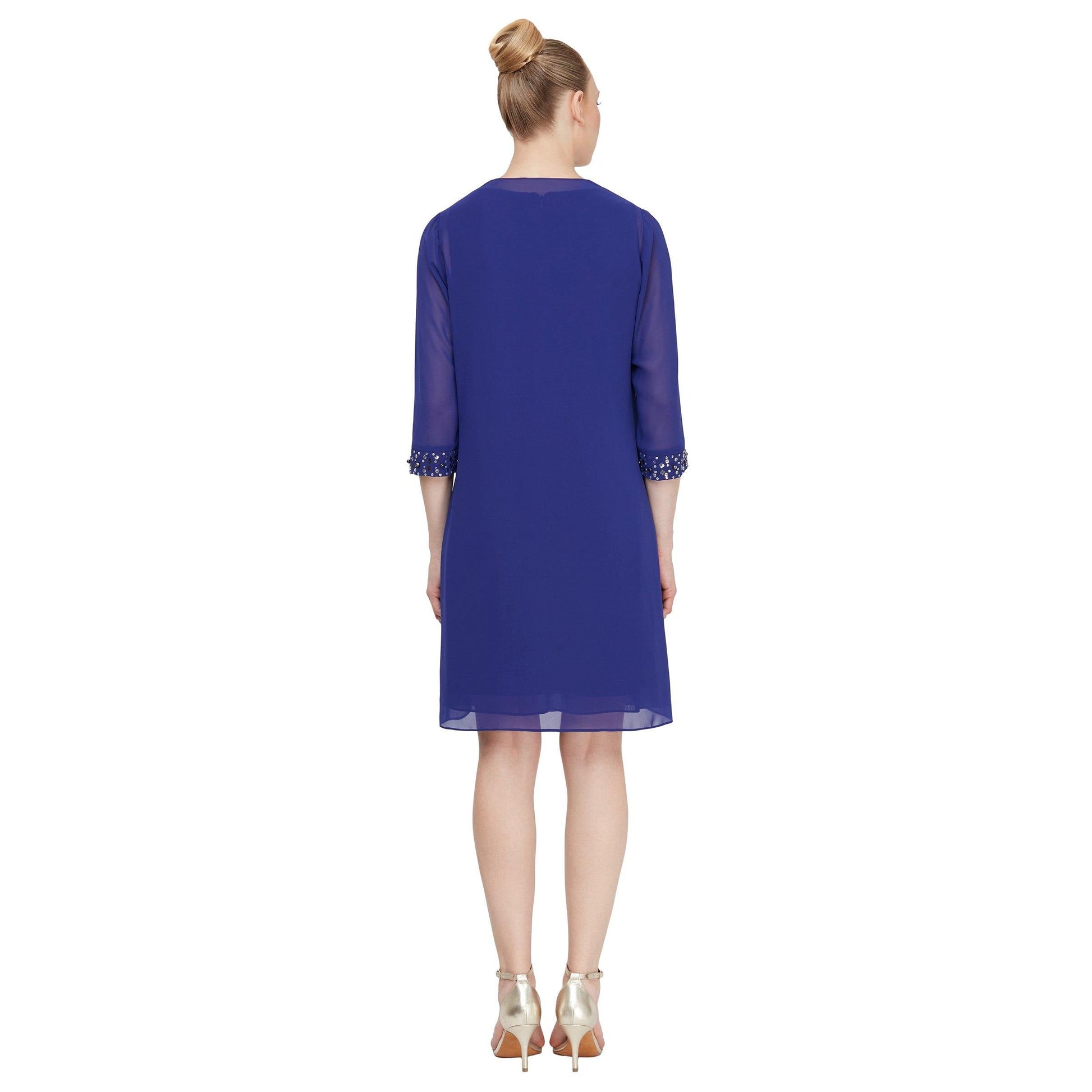 SL Fashions 9170367 Short Mother of the Bride Dress