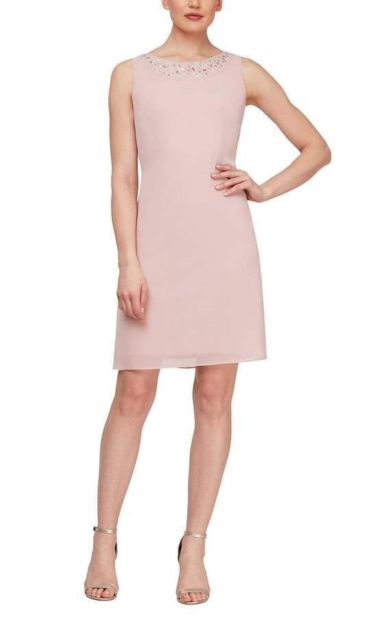 SL Fashions 9170367 Short Mother of the Bride Dress