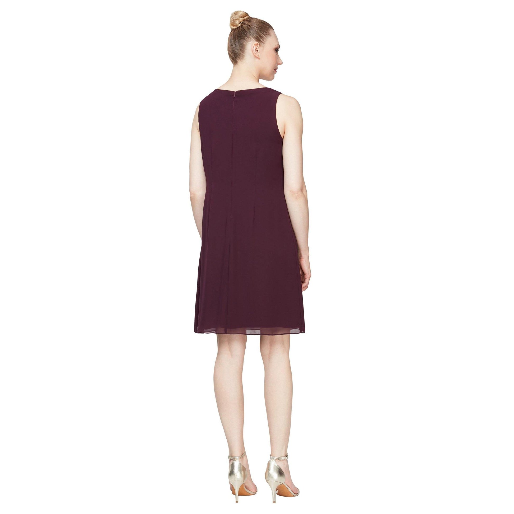SL Fashions 9170367 Short Mother of the Bride Dress
