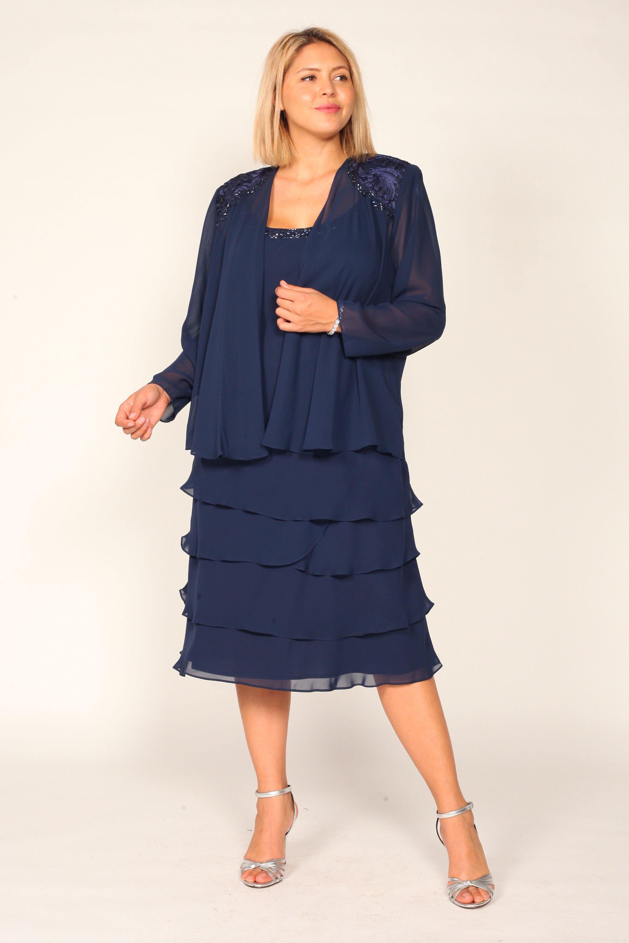 Short Mother of the Bride Dress Sale - The Dress Outlet