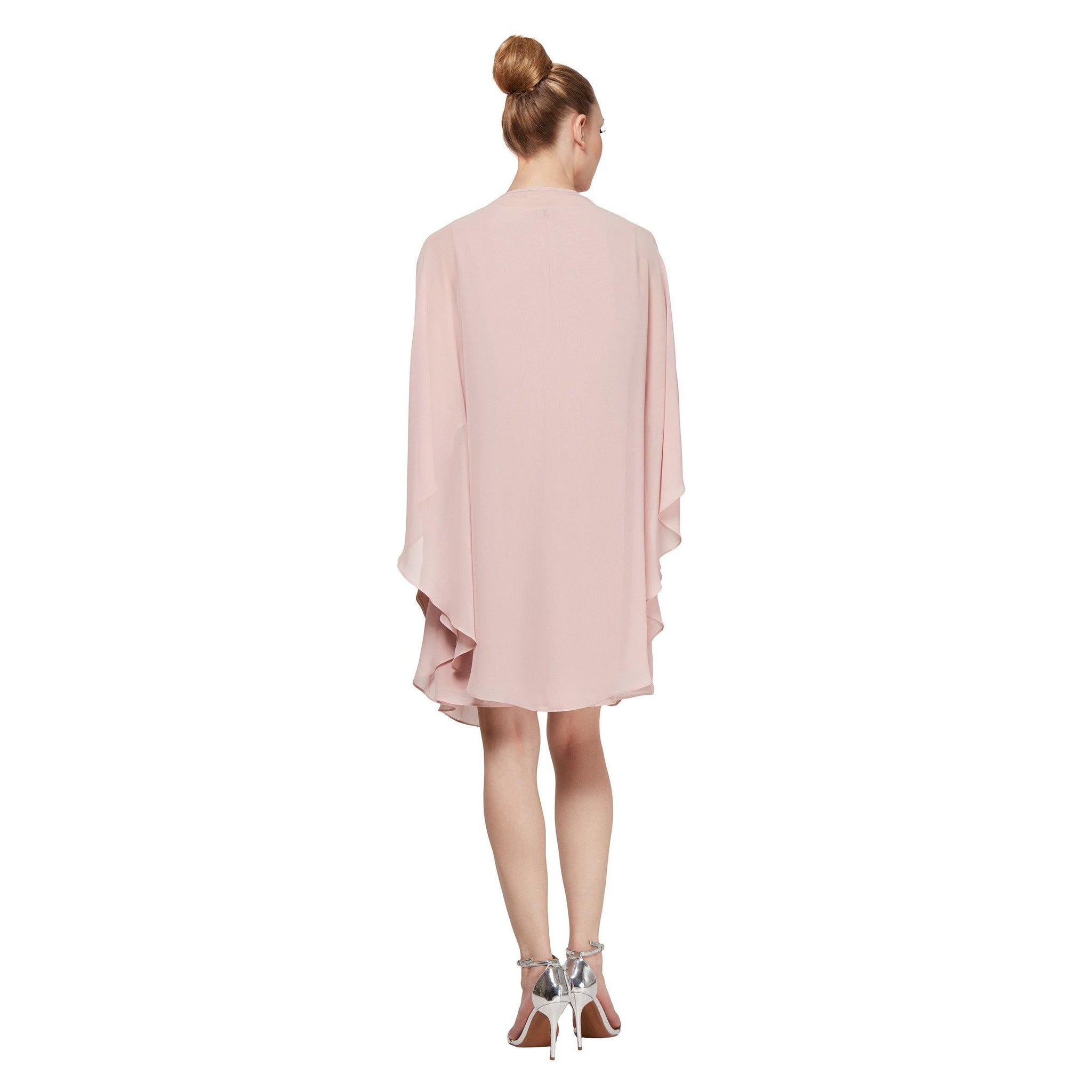Faded Rose SL Fashions 112806 Short Sleeveless Chiffon Dress for $139.0 ...