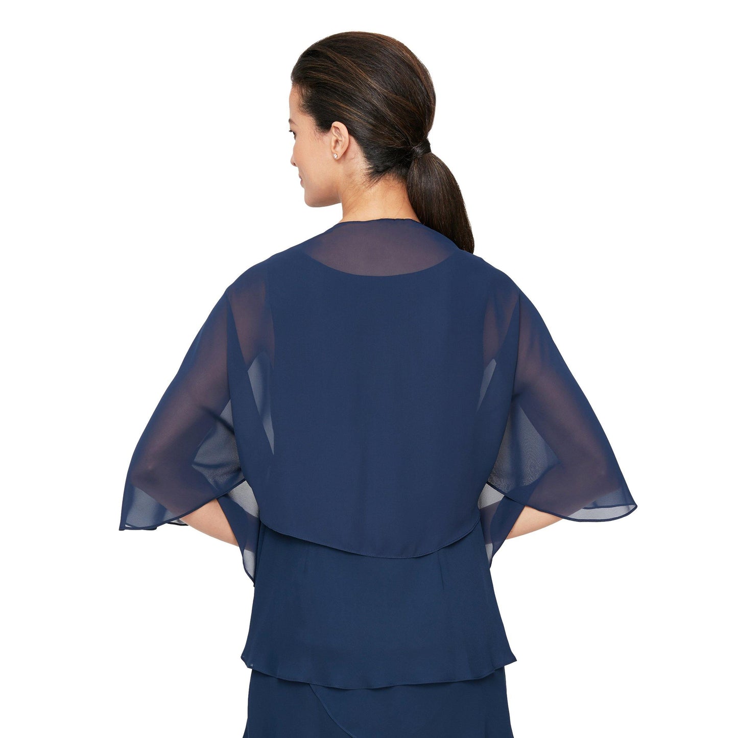 SL Fashions Shrug Chiffon Bolero Jacket 119145 - The Dress Outlet