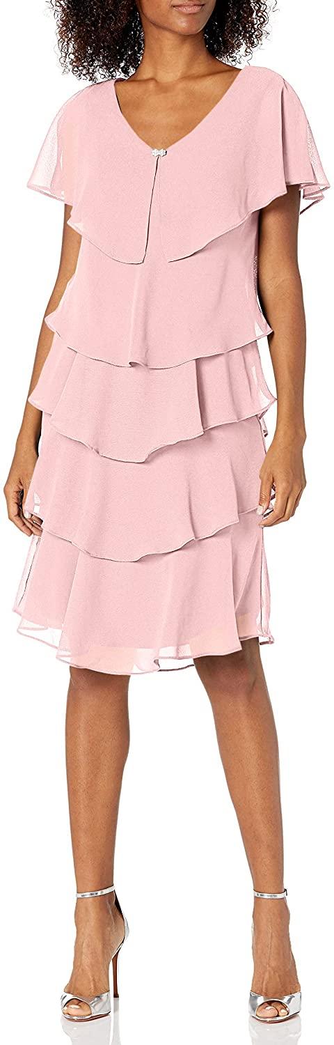 SL Fashions Women's Cocktail Dress 117525 - The Dress Outlet