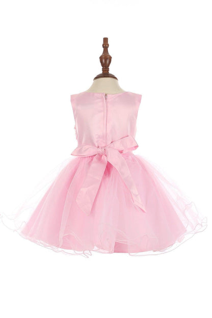 Sleeveless Baby Flower Girls Dress - The Dress Outlet