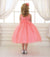 Sleeveless Beaded Waistline Flower Girl Dress - The Dress Outlet