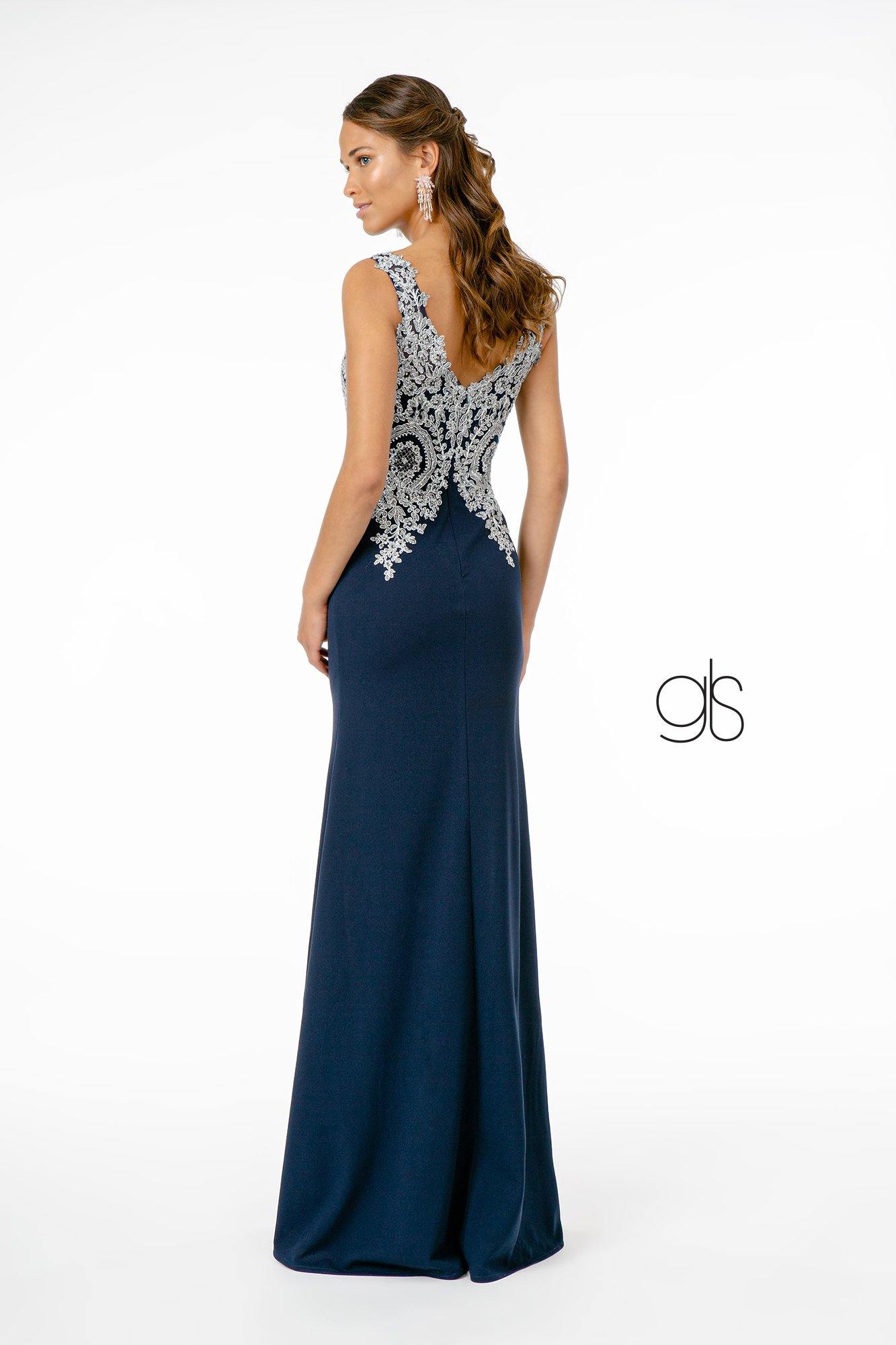 Sleeveless Long Prom Dress Sale - The Dress Outlet