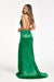 Sleeveless Long Satin Mermaid Prom Dress - The Dress Outlet