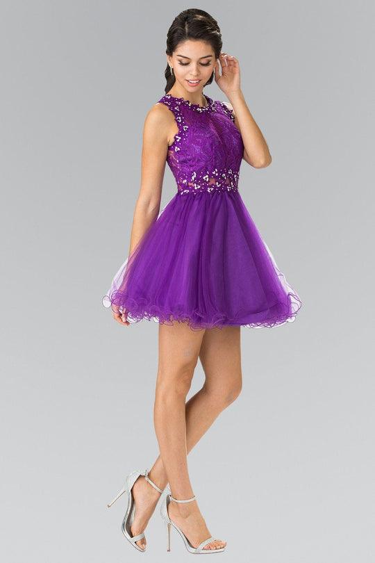 Sleeveless Prom Short Dress Homecoming Sale - The Dress Outlet