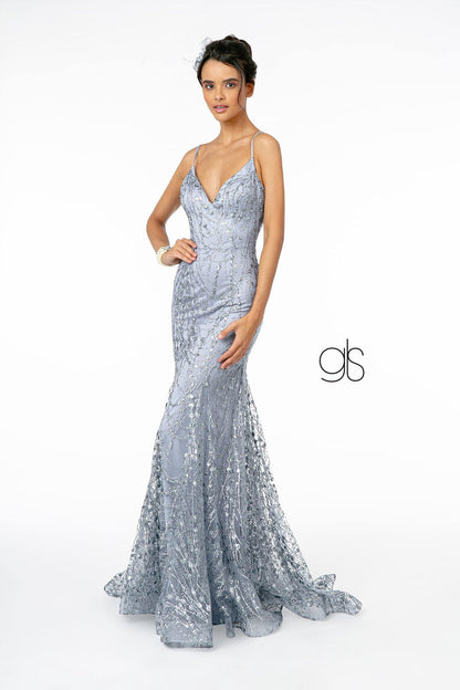 Sparkling Long Prom Dress Sale - The Dress Outlet