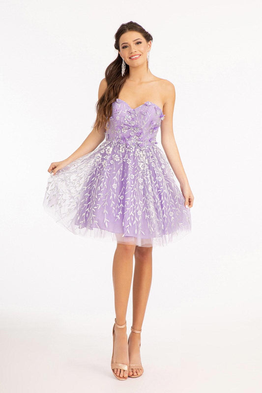 Strapless Short Cocktail Dress Sale - The Dress Outlet