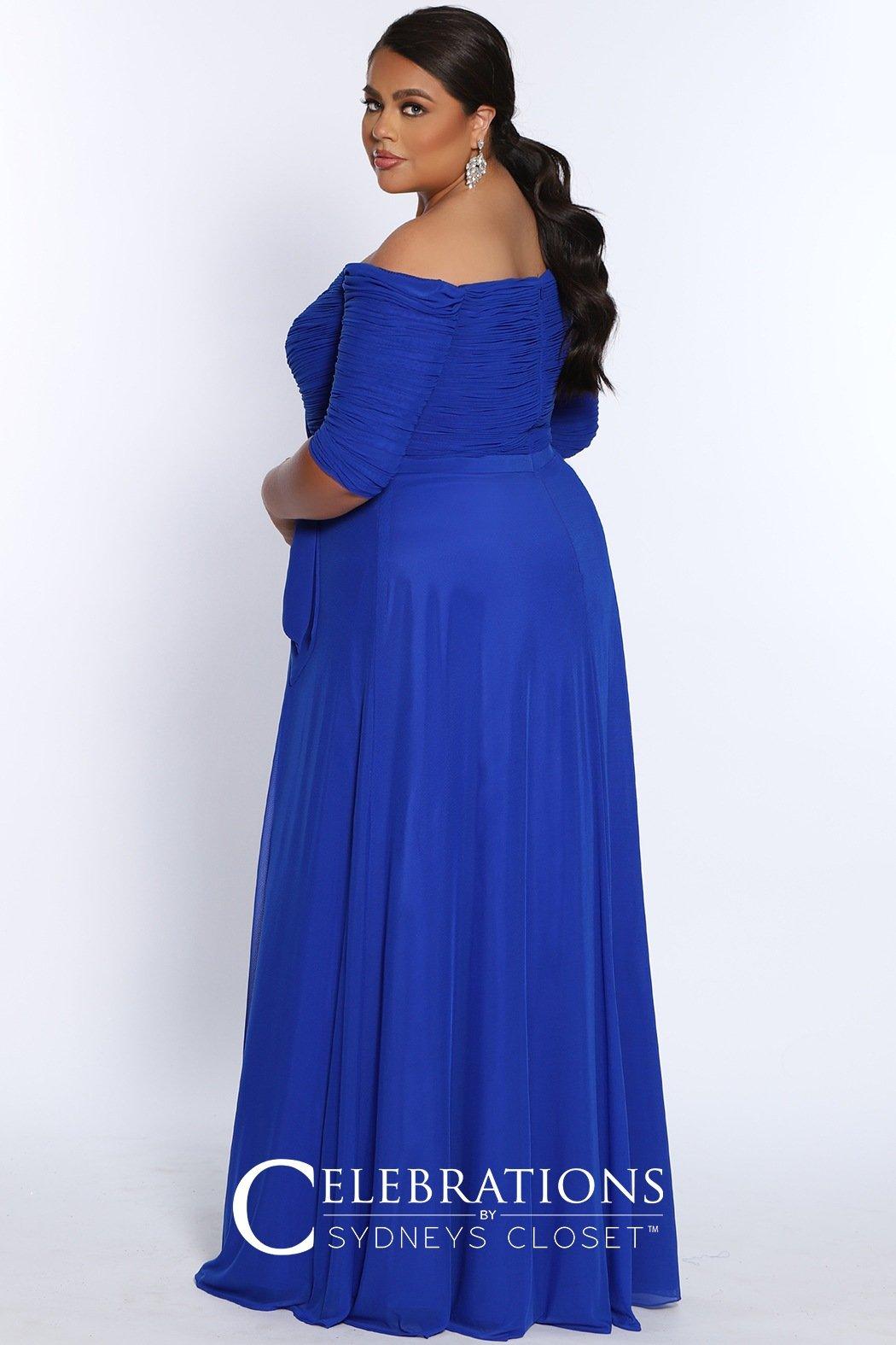 Sydneys Closet Long Mother of the Bride Formal Gown - The Dress Outlet