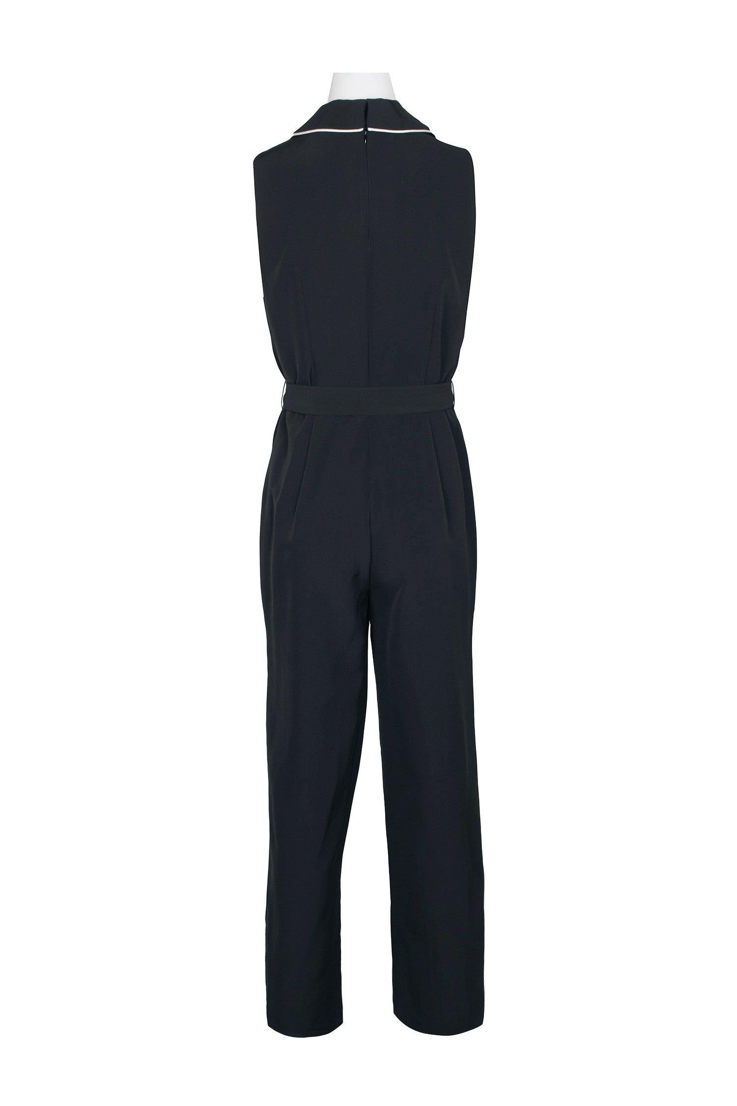 Tahari cheap metallic jumpsuit