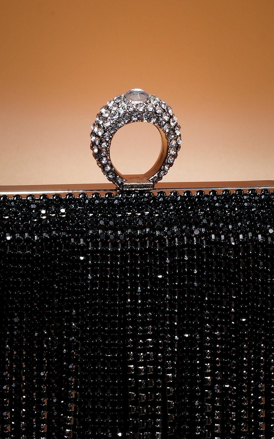 Tassel Bride Clutch Purse Wedding Evening Party