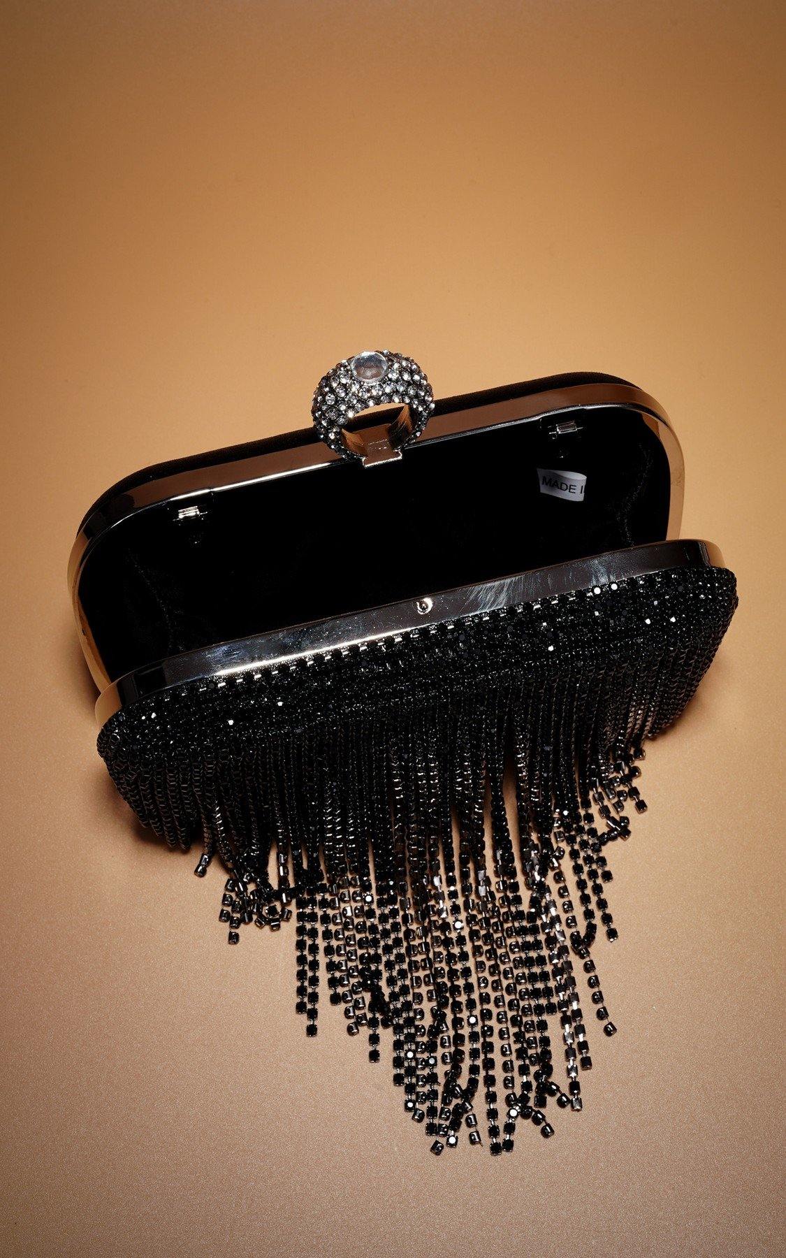 Tassel Bride Clutch Purse Wedding Evening Party