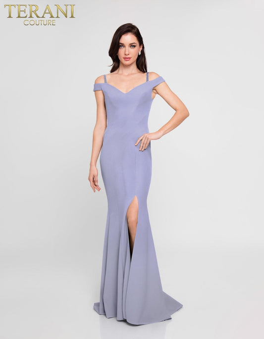 Terani Couture Bridesmaid Long Formal Gown 1813B5185 - The Dress Outlet