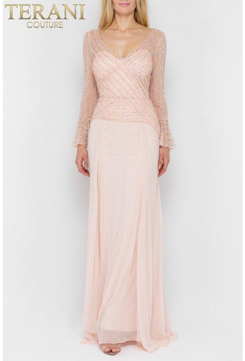 Terani Couture 1913M9403 Fomal Long Dress