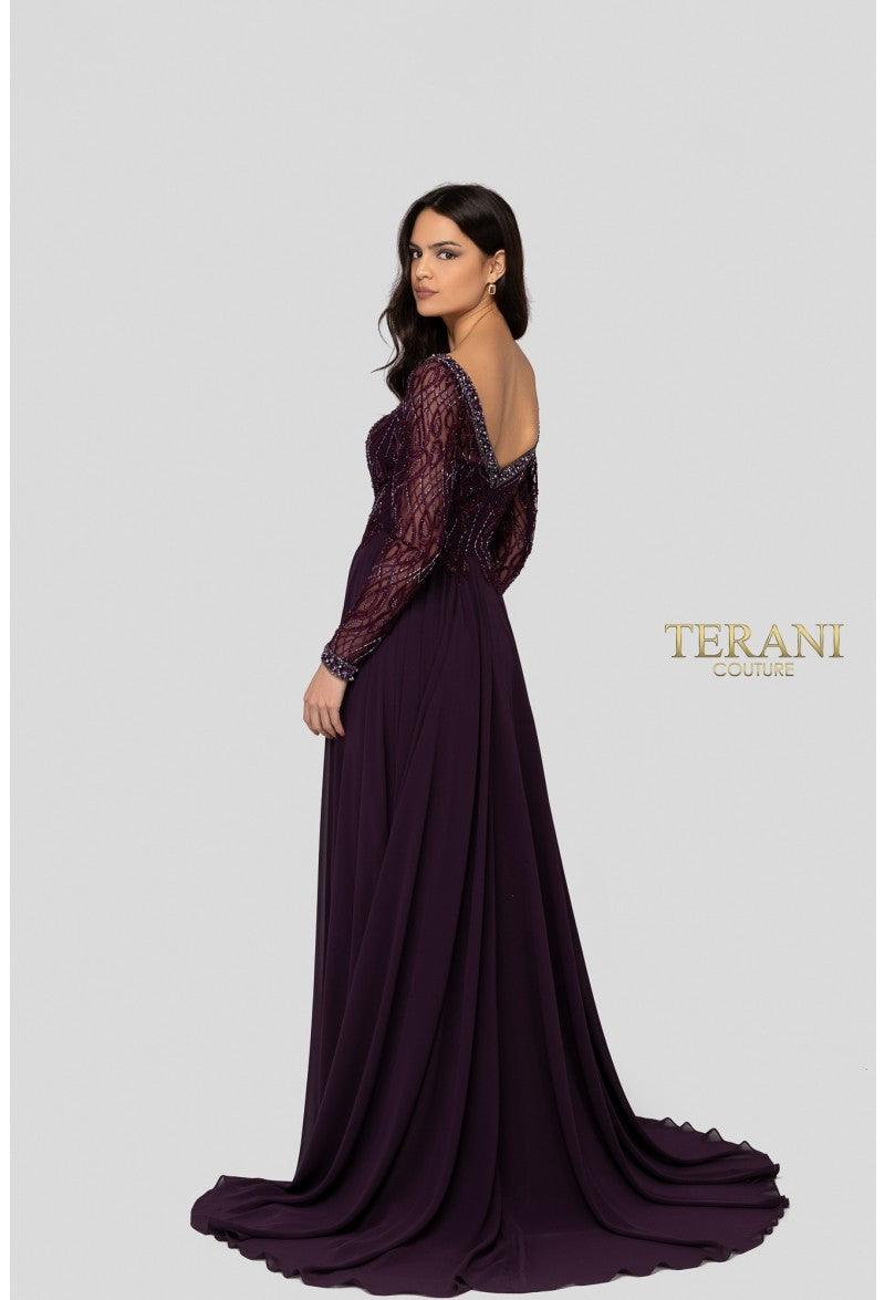 Terani Couture Formal Long Dress 1913M9419 - The Dress Outlet