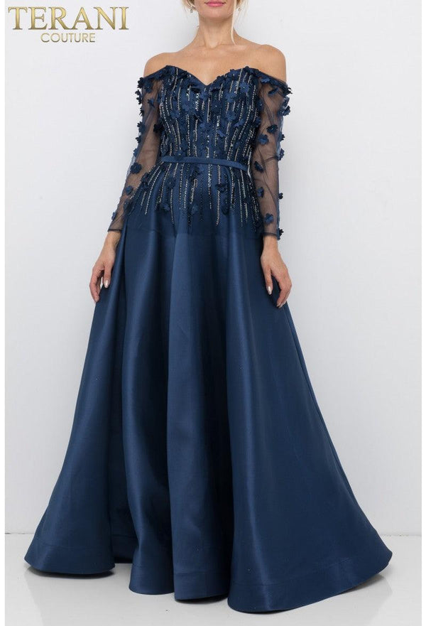 Terani Couture 1921M0746D Formal Long Dress