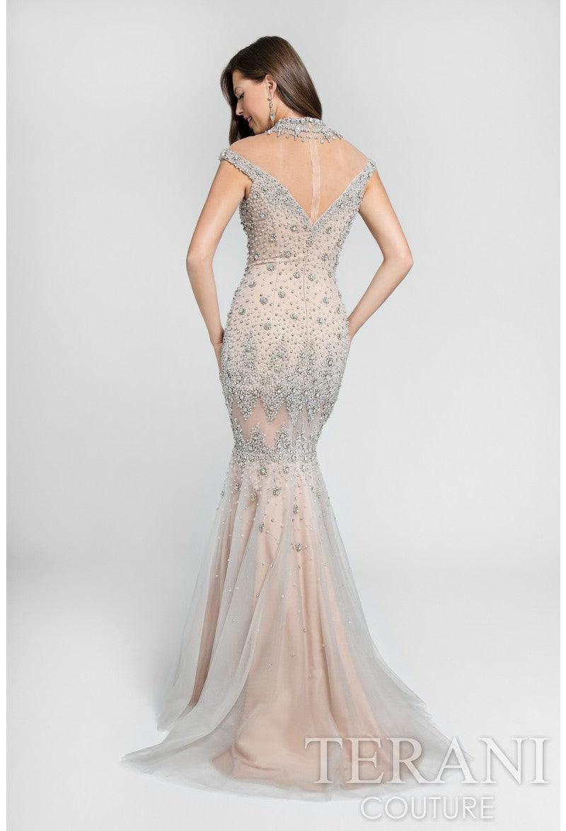Terani Couture 1711P2596 Formal Long Prom Dres