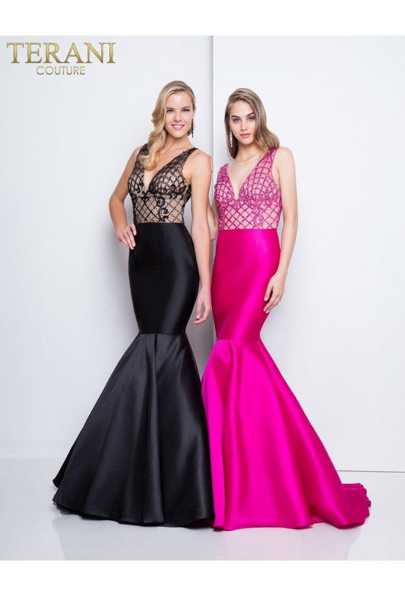 Terani Couture Formal Long Prom Dress 1811P5229 - The Dress Outlet