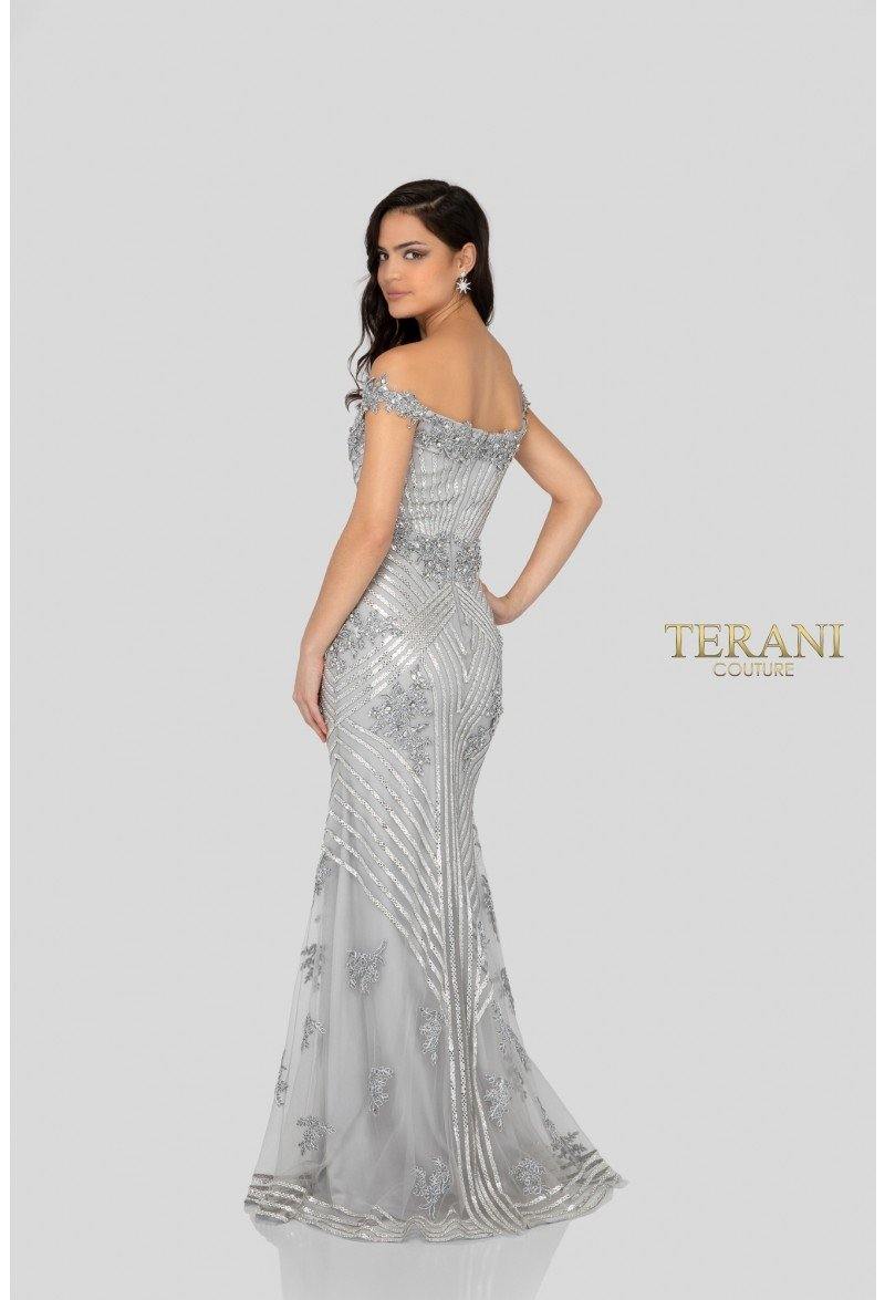 Terani Couture 1912GL9572 Formal Long Prom Dress