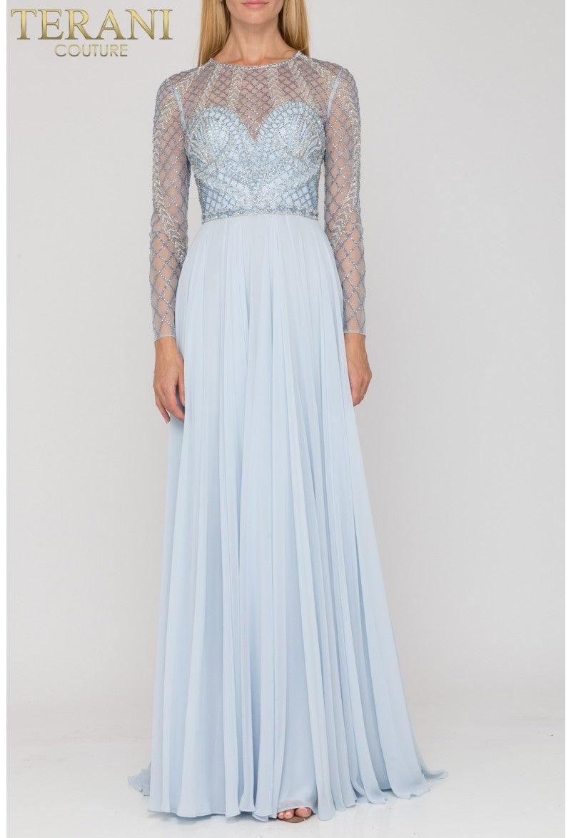 Terani Couture 2011M2164 Formal Long Sleeve Dress