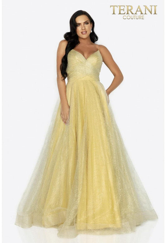 Terani Couture Long Evening Prom Dress 2011P1225 - The Dress Outlet