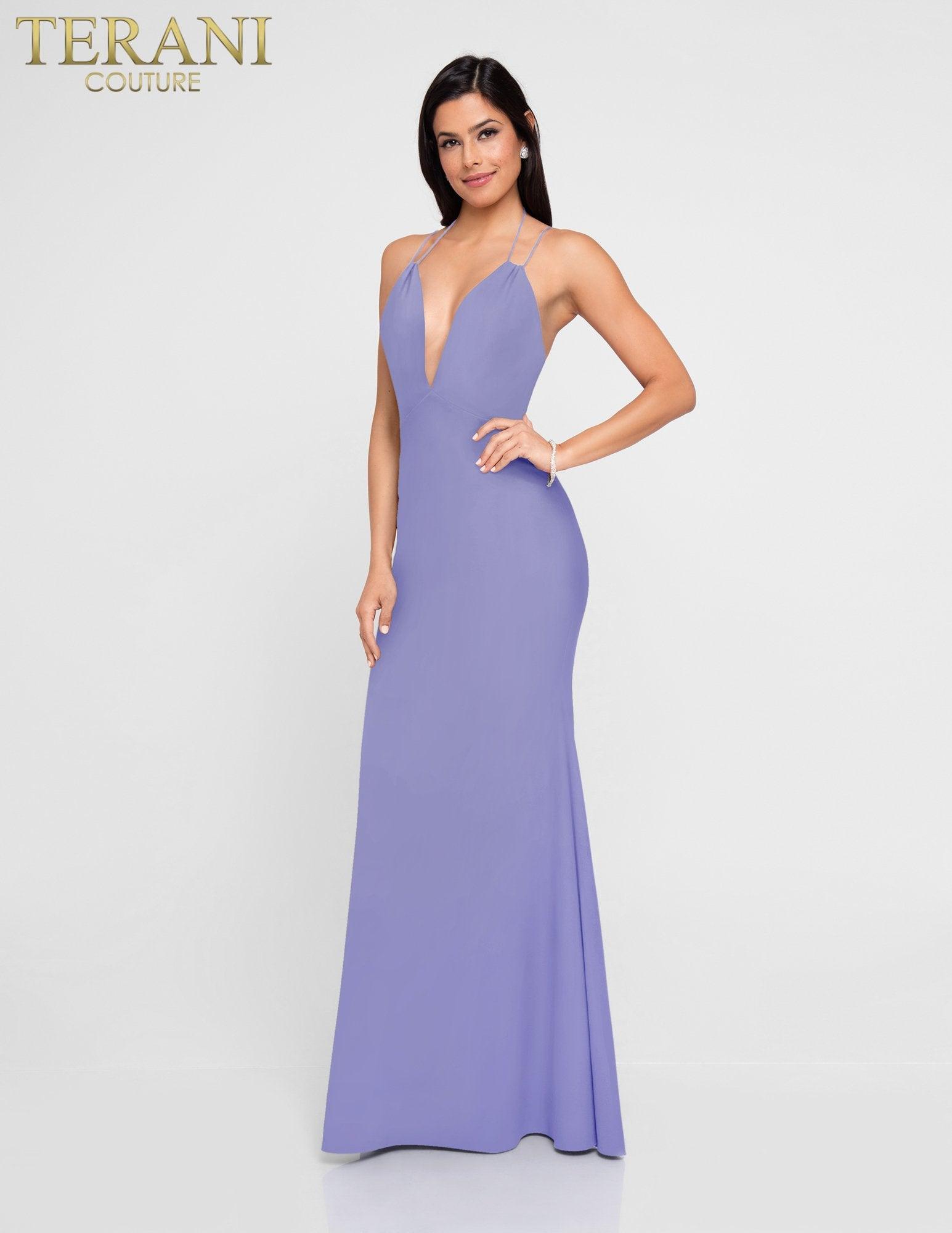 Terani Couture 1812B5423 Long Formal Bridesmaid Dress