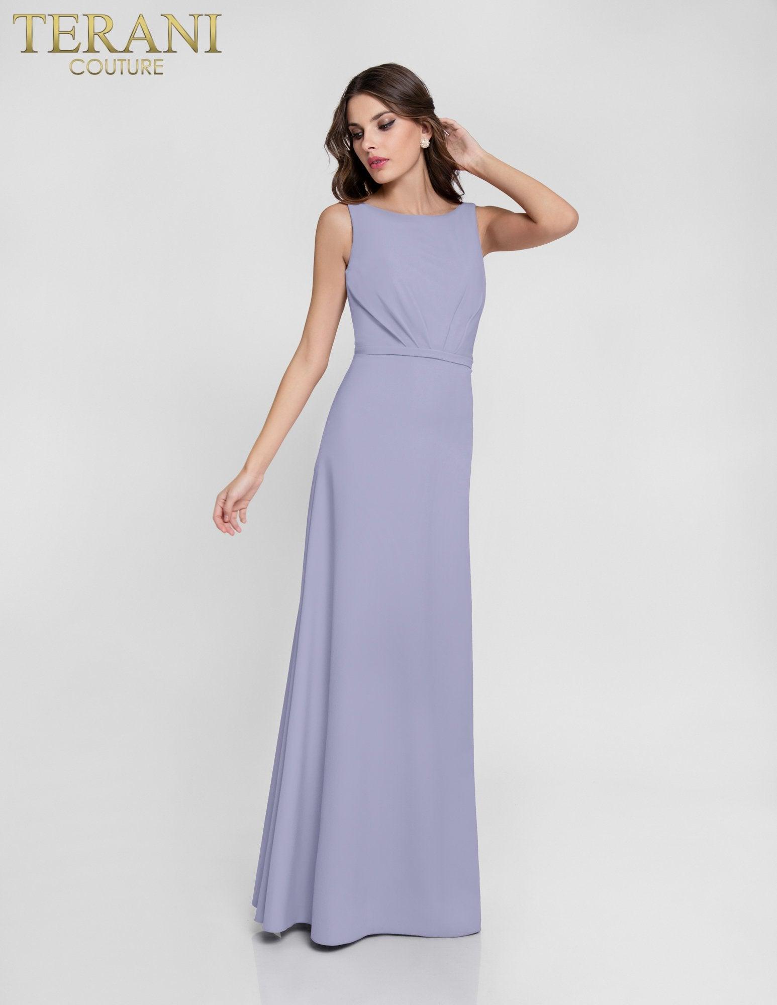 Terani Couture 1812B5432 Long Formal Bridesmaid Dress