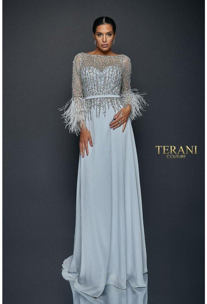 Terani Couture Long Formal Dress 1921M0473 - The Dress Outlet