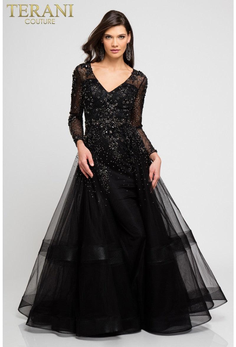 Terani Couture 1722M4354 Long Formal Evening Dress