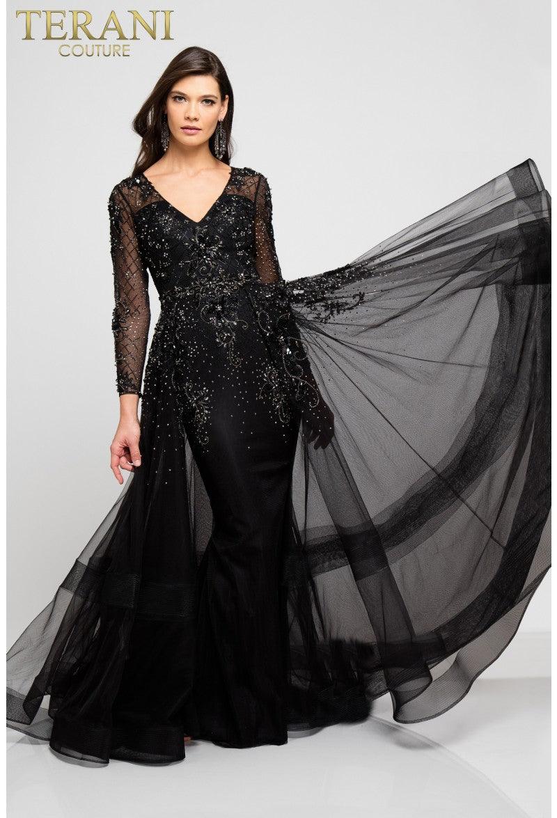 Terani Couture 1722M4354 Long Formal Evening Dress