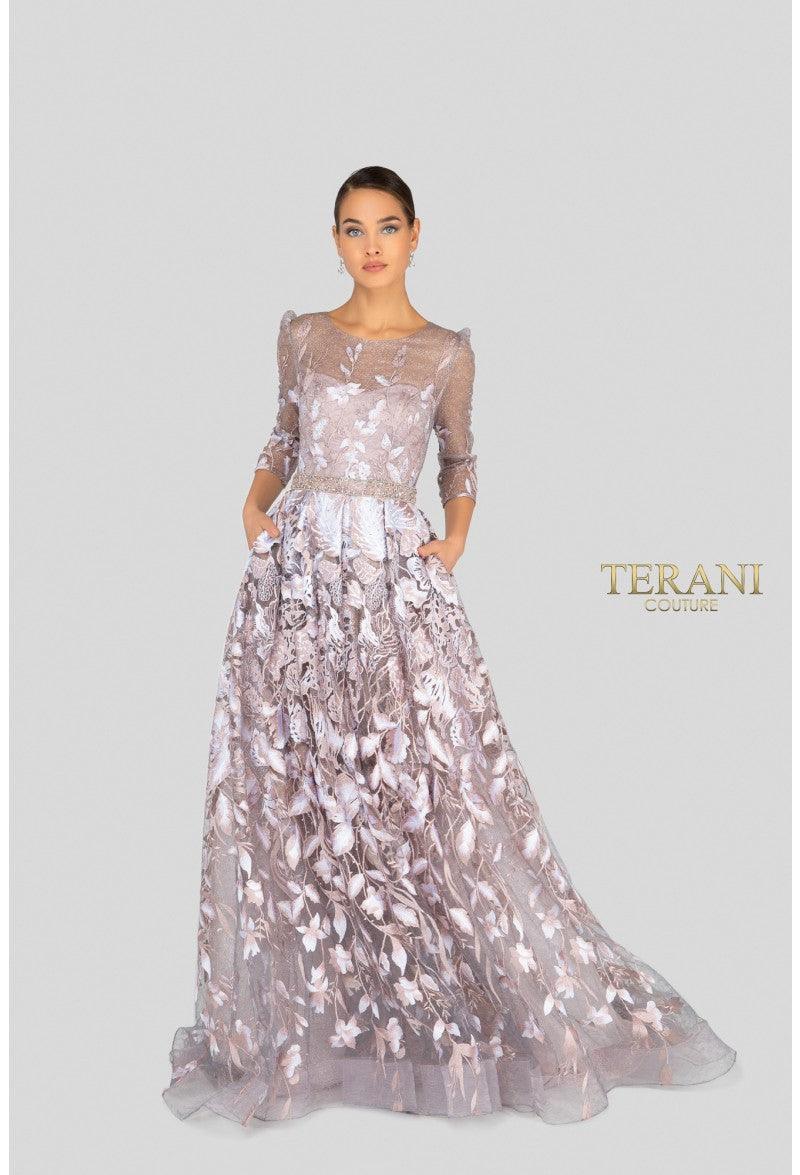 Terani Couture 1913M9408 Long Formal Evening Dress