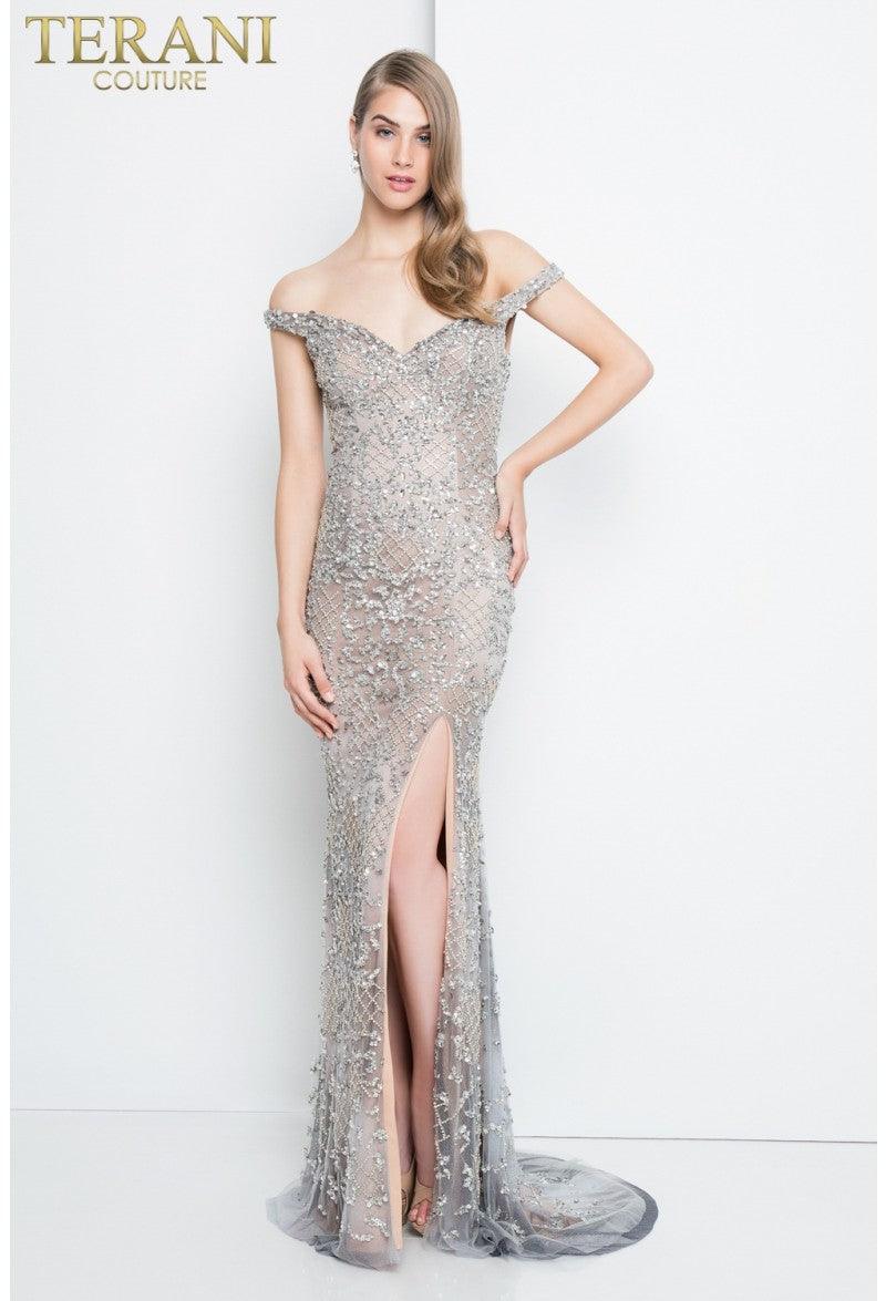 Terani Couture Long Formal Prom Dress 1811P5261 - The Dress Outlet