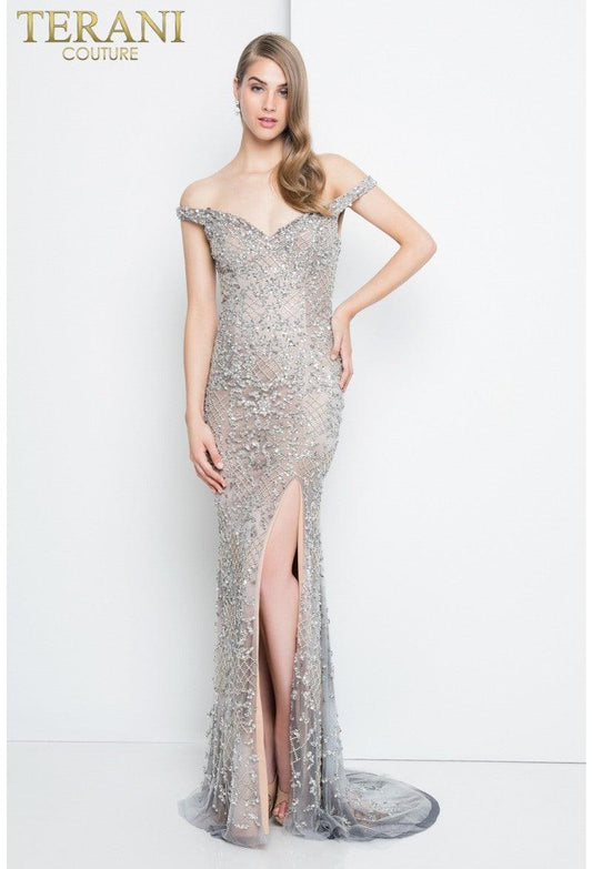 Terani Couture Long Formal Prom Dress 1811P5261 - The Dress Outlet