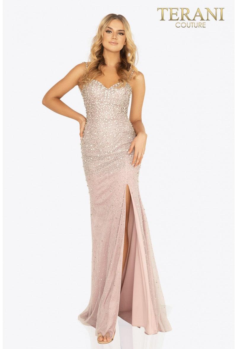 Terani Couture Long Formal Prom Dress 2011P1069 - The Dress Outlet