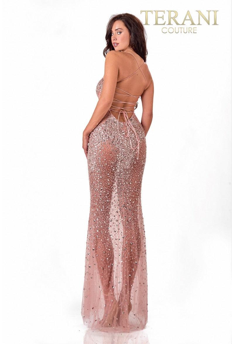 Terani Couture 2111P4010 Long Formal Prom Dress