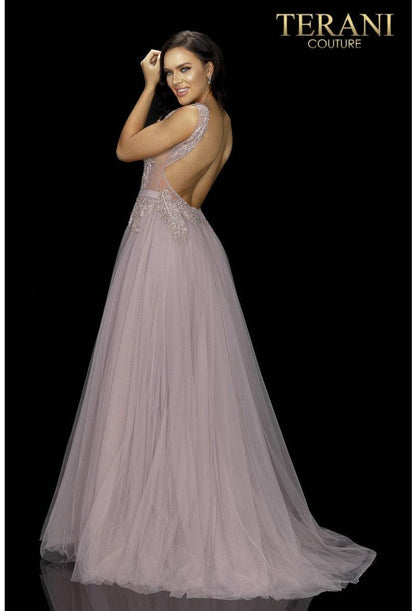 Terani Couture Long Formal Prom Gown 2011P1109 - The Dress Outlet