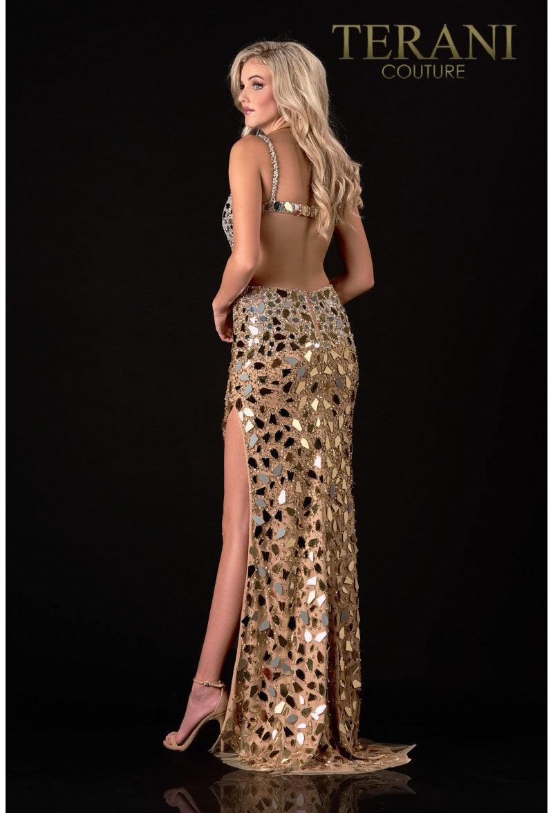 Terani Couture Long Formal Sexy Prom Dress 2111P4064 - The Dress Outlet