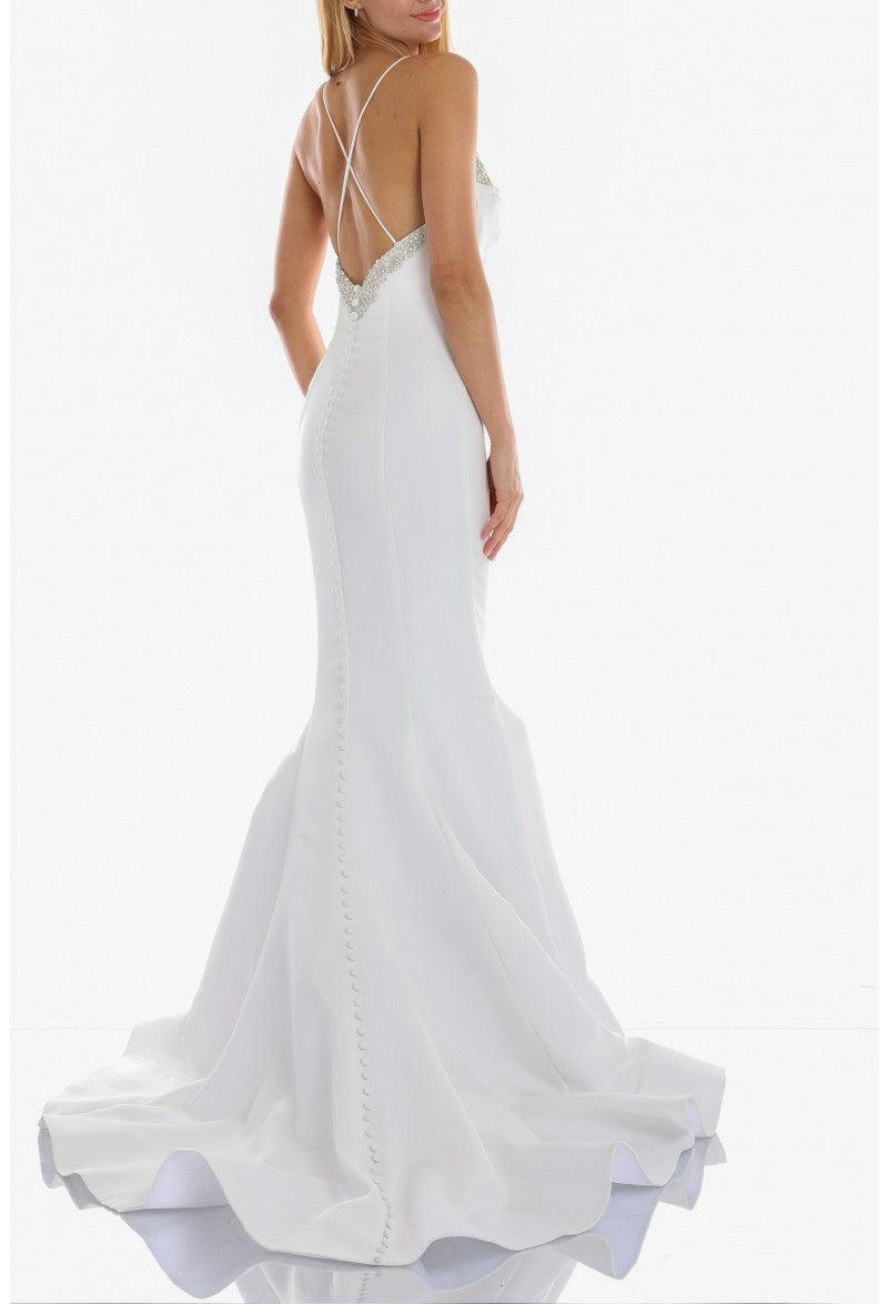Terani Couture 1712P2531 Long Formal Wedding Dress