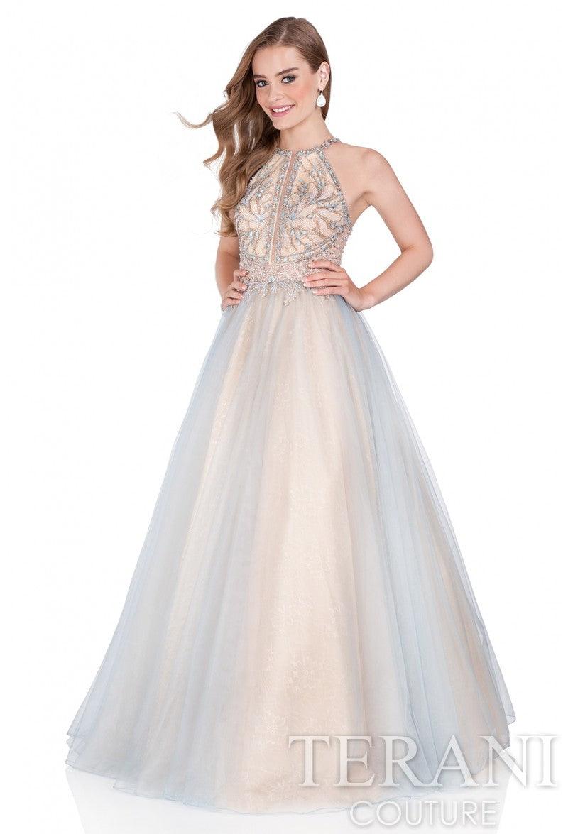 Terani Couture 1611P1238D Longlter Prom Dress