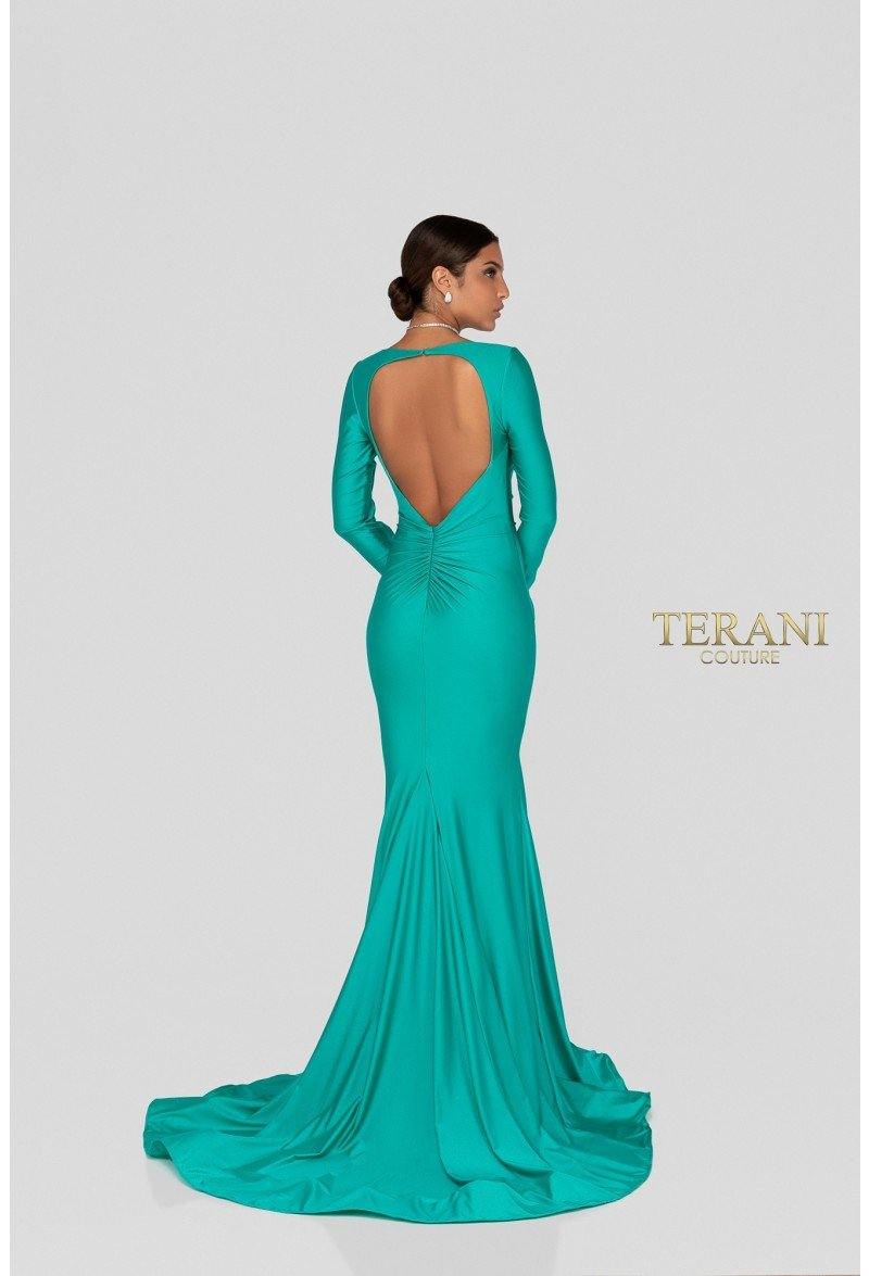 Terani Couture Long Mermaid Prom Gown 1912P8281 - The Dress Outlet