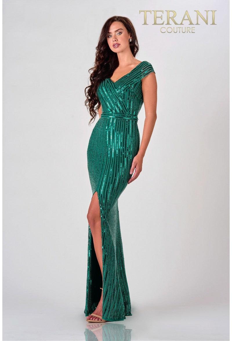 Terani Couture 2021M2980 Long Mother of Bride Gown