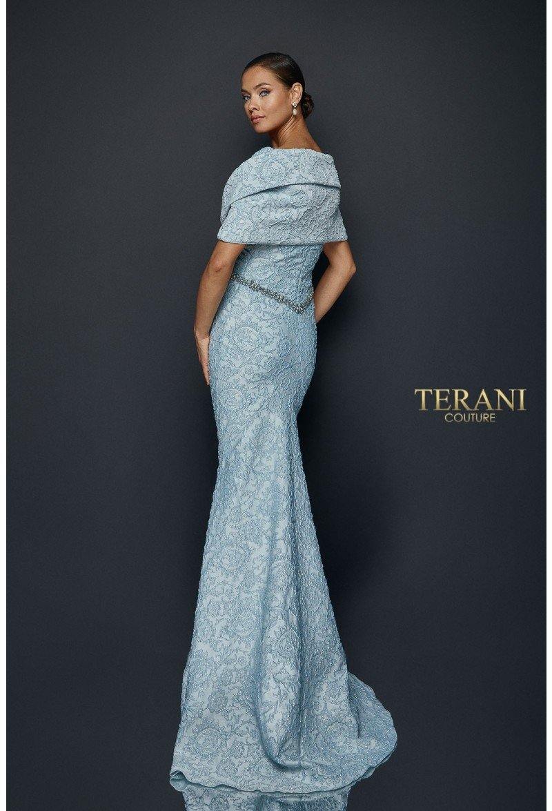 Terani Couture 1921M0726 Powder Blue 10 Sale