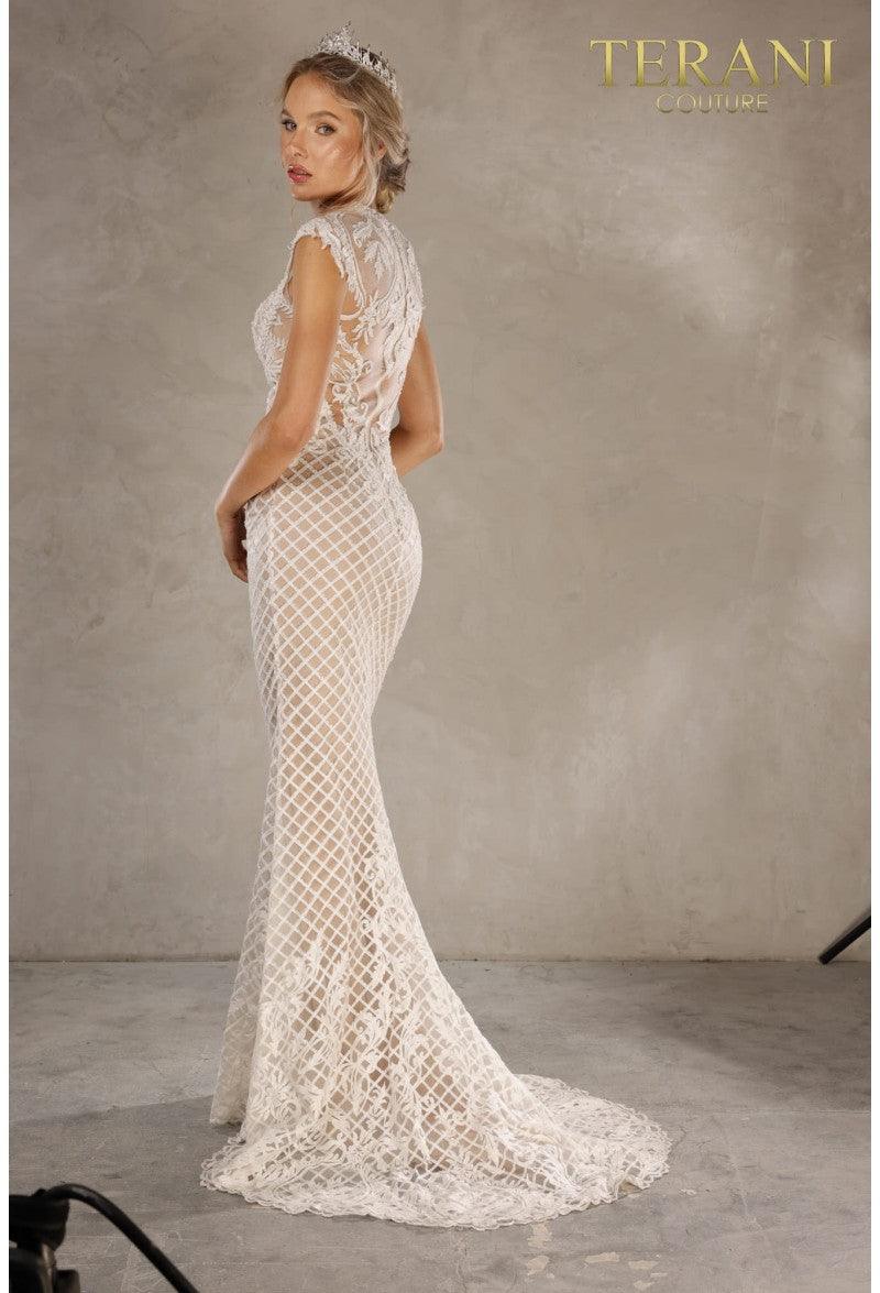 Terani Couture 1811GL6477 Long Prom Dress