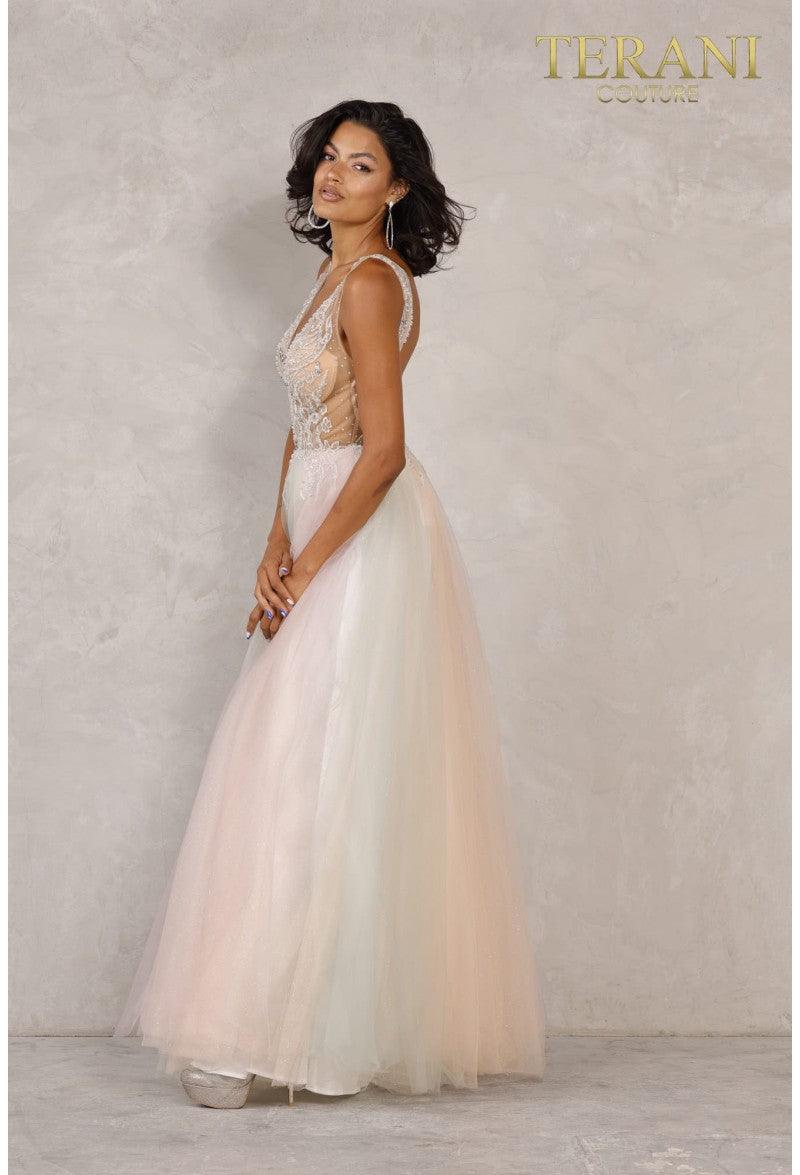 Terani Couture 2011P1012 Long Prom Formal Dress