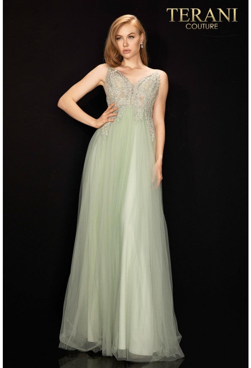 Terani Couture 2011P1107 Long Prom Formal Dress