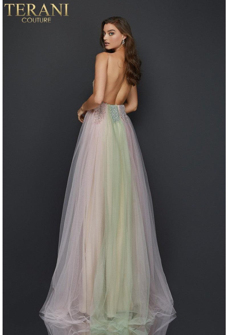 Terani Couture 2011P1107 Long Prom Formal Dress