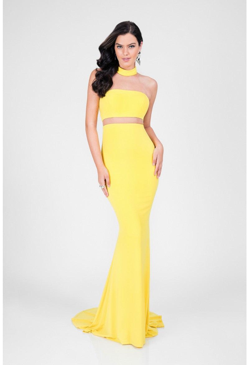 Terani Couture 1712P2518 Long Sexy Prom Dress